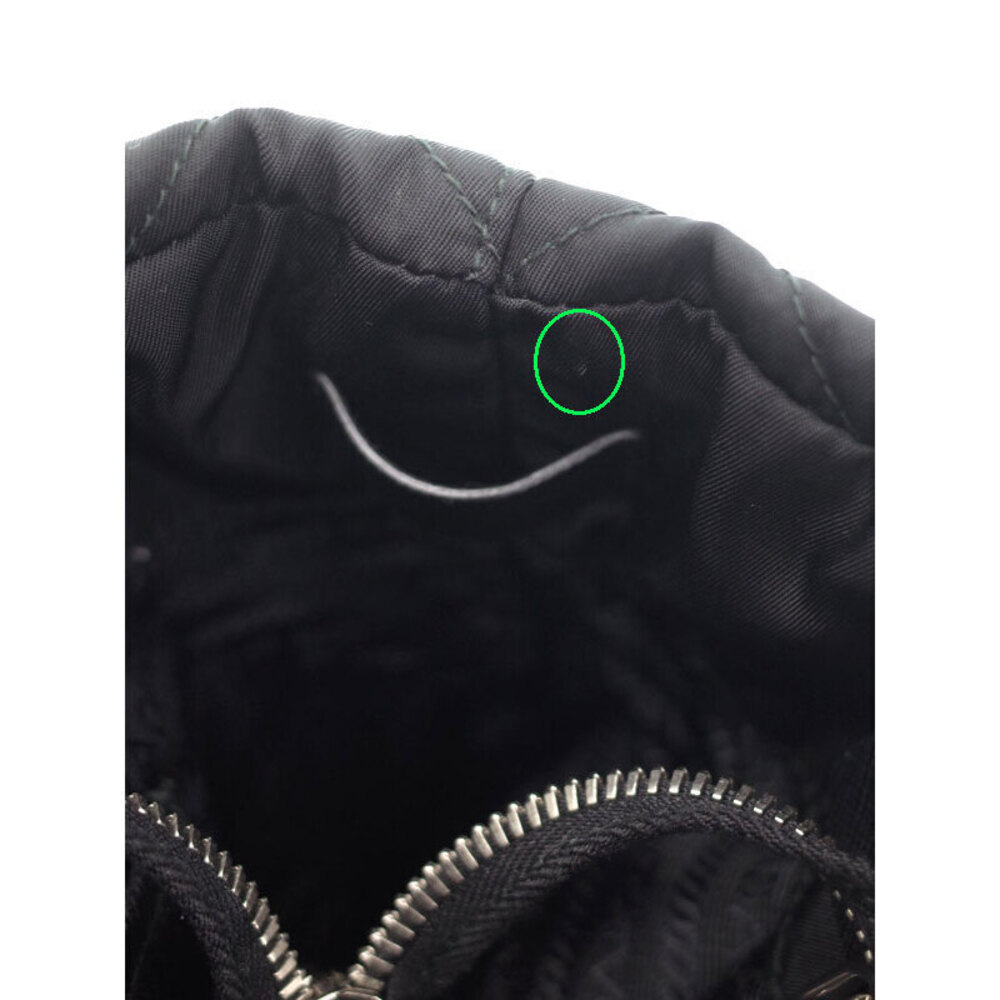 PRADA Quilted Chain Shoulder Bag Black - Picture 8 of 9
